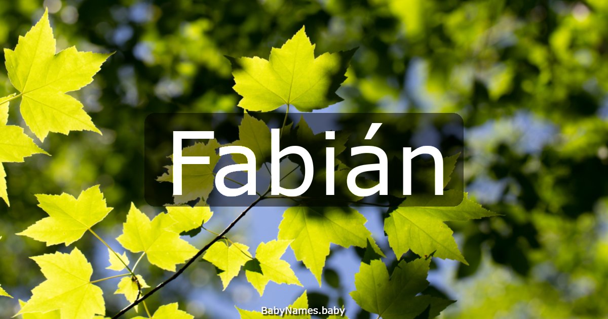 Fabián