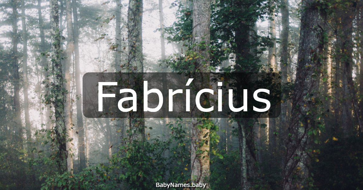 Fabrícius