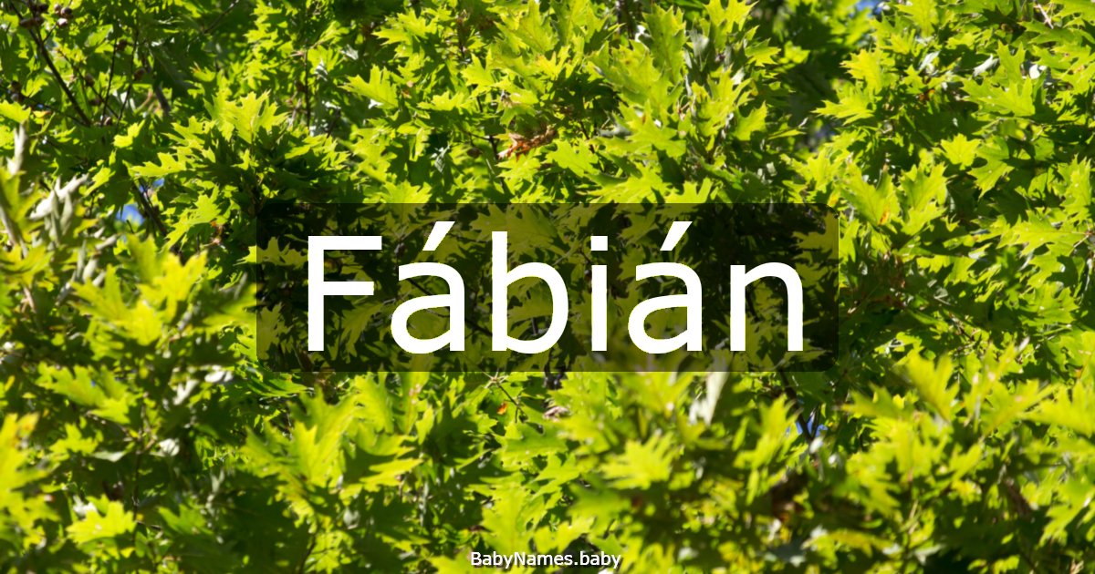 Fábián