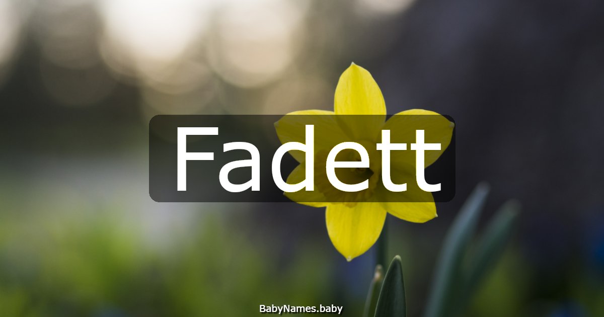 Fadett