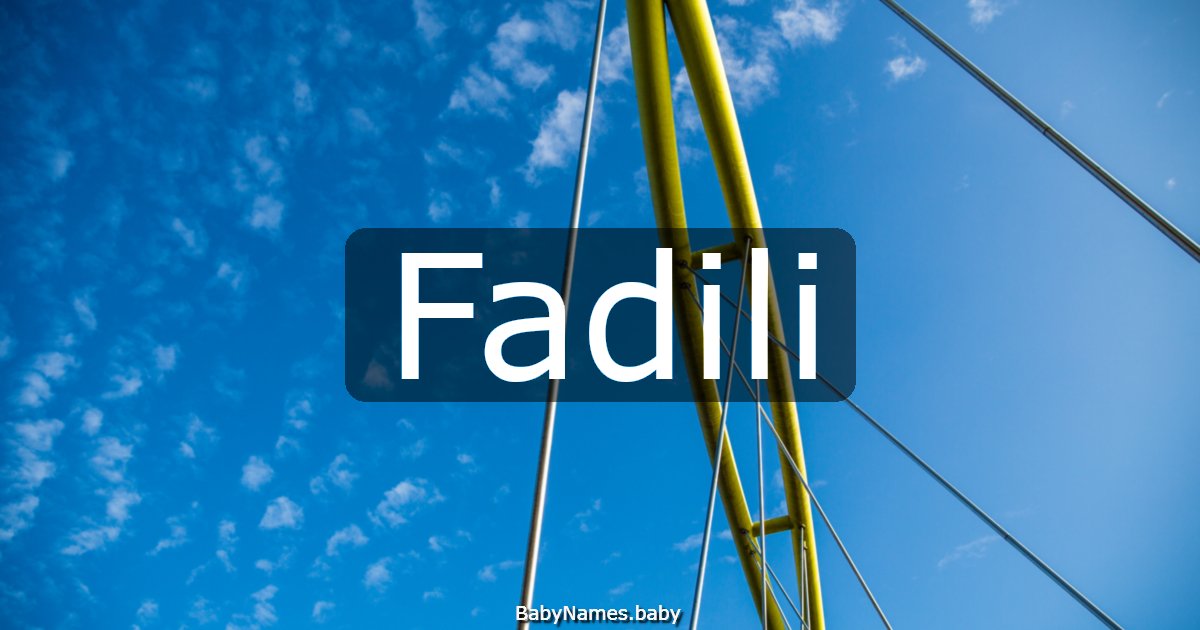 Fadili