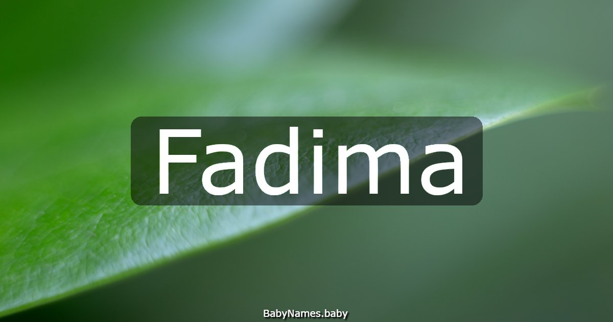 Fadima