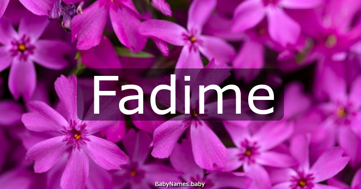 Fadime