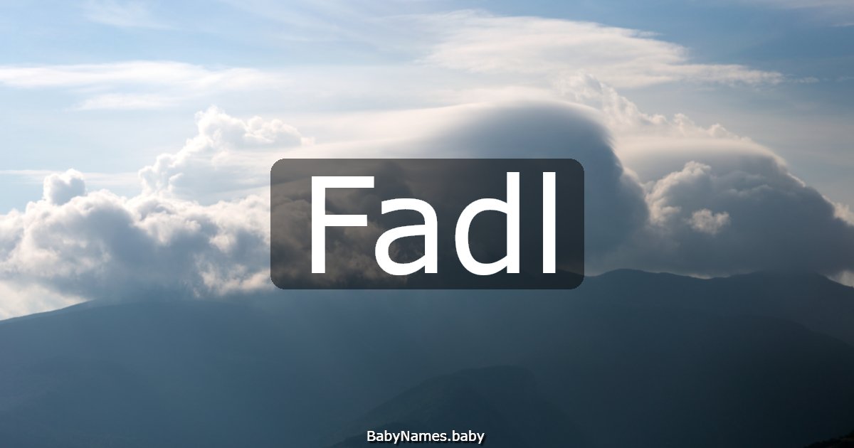 Fadl