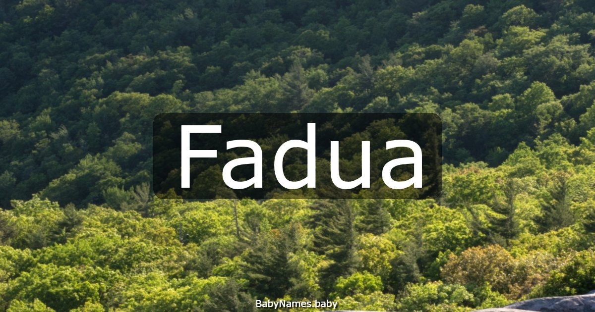 Fadua