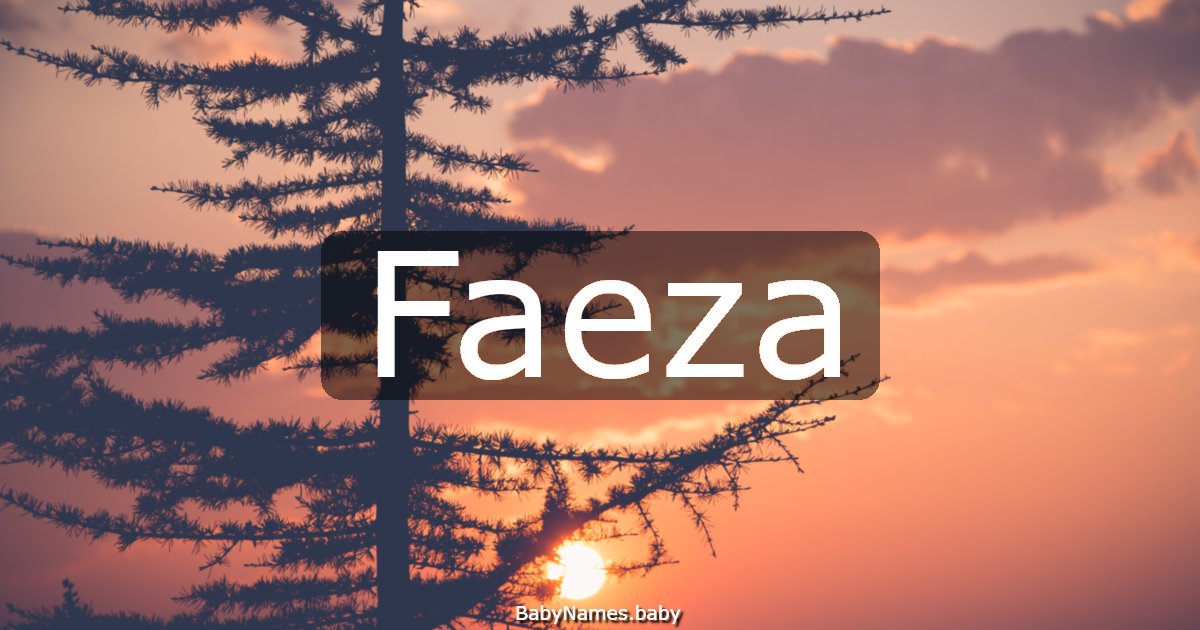 Faeza