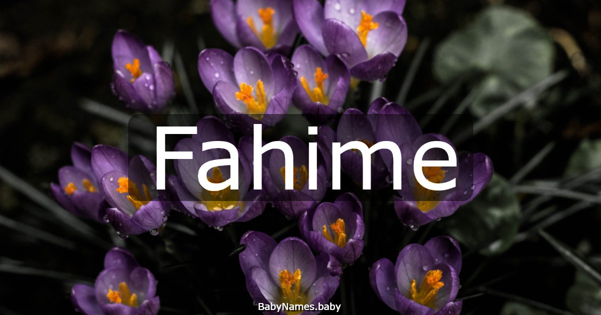 Fahime