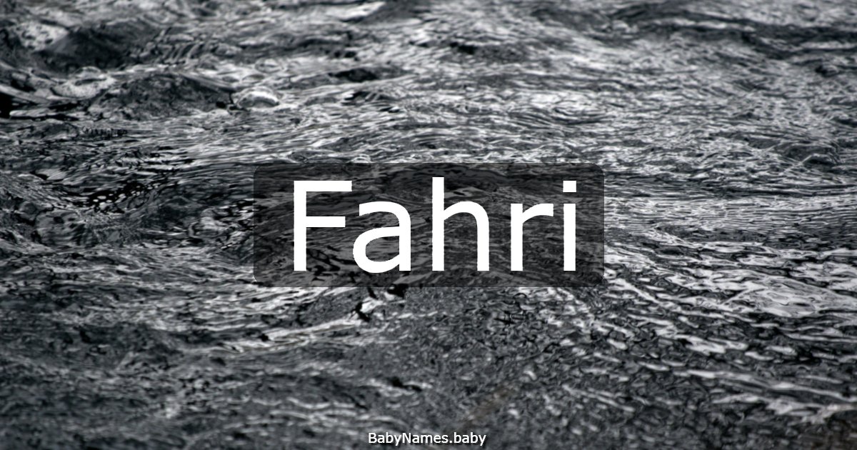 Fahri