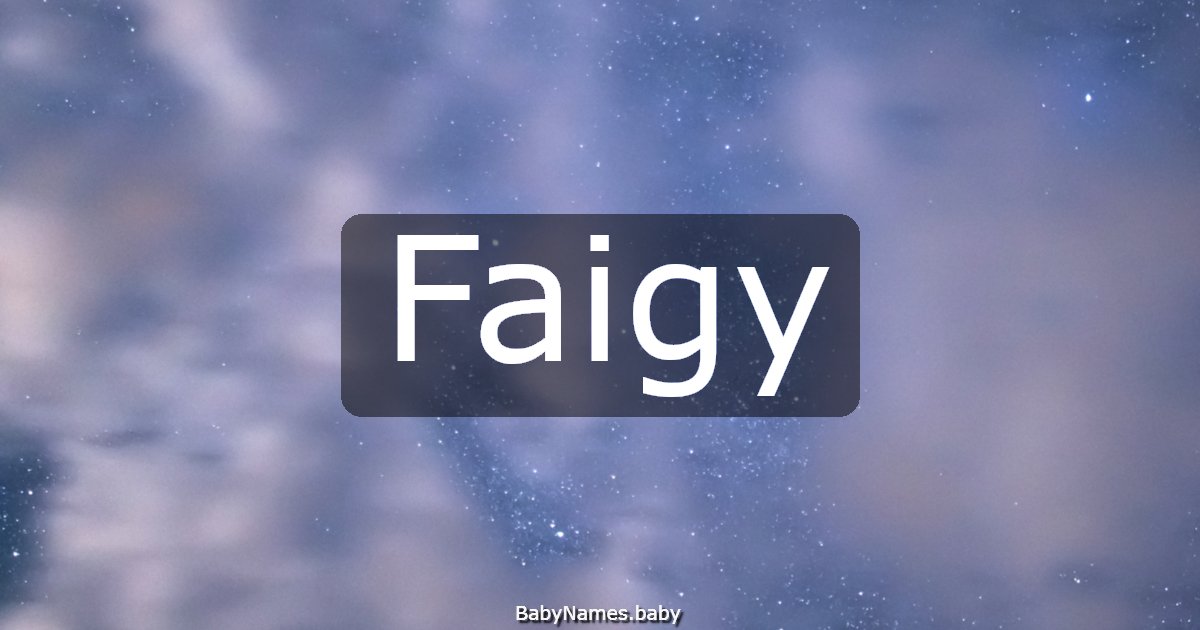 Faigy