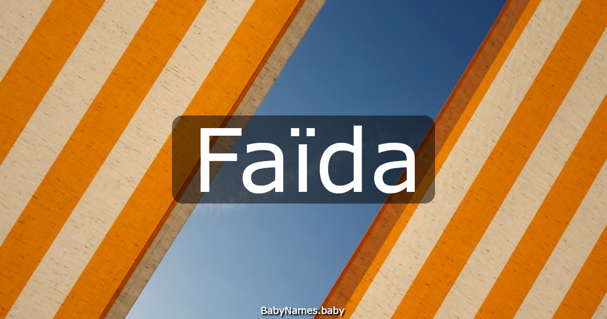 Faïda