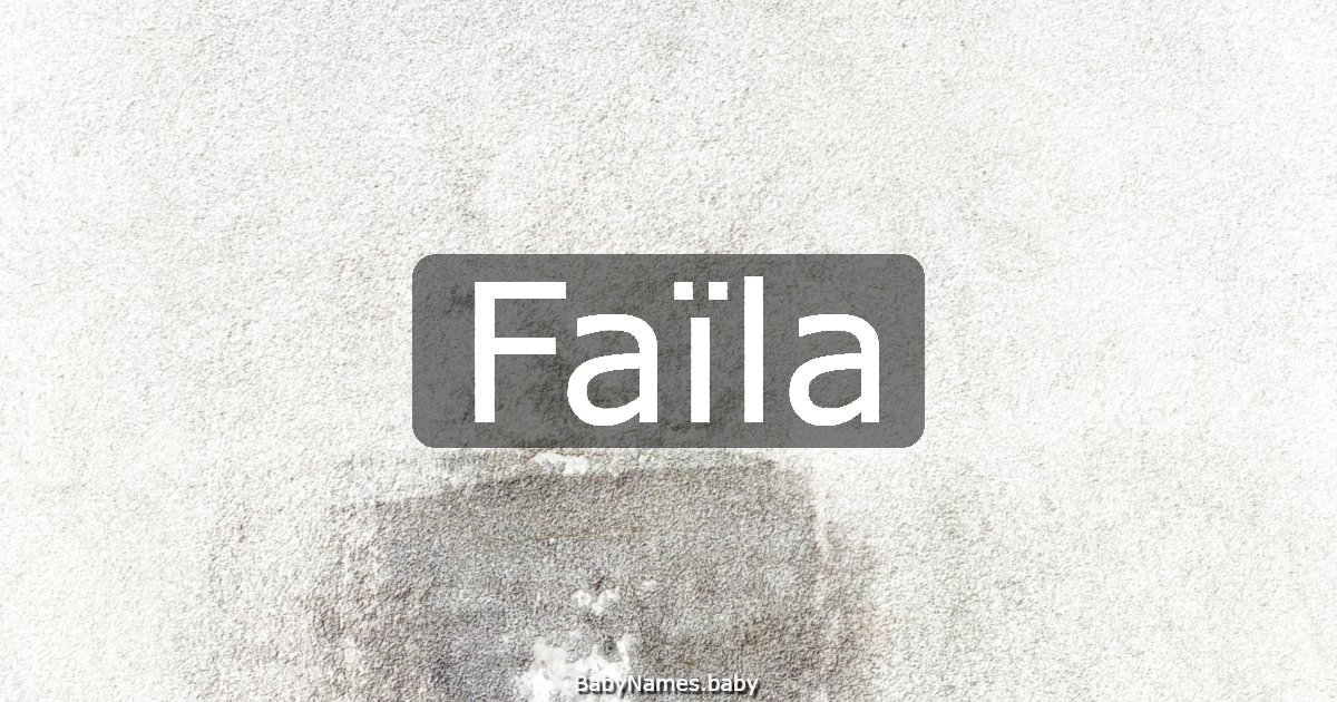 Faïla