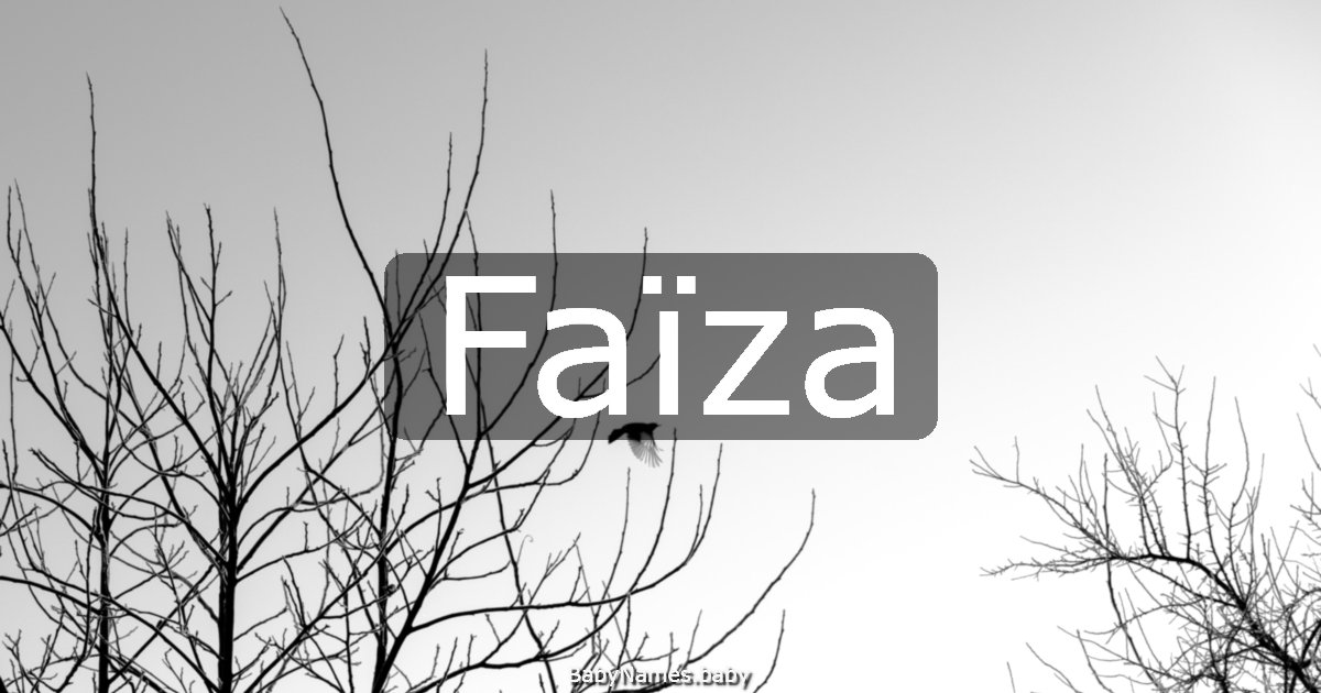 Faïza