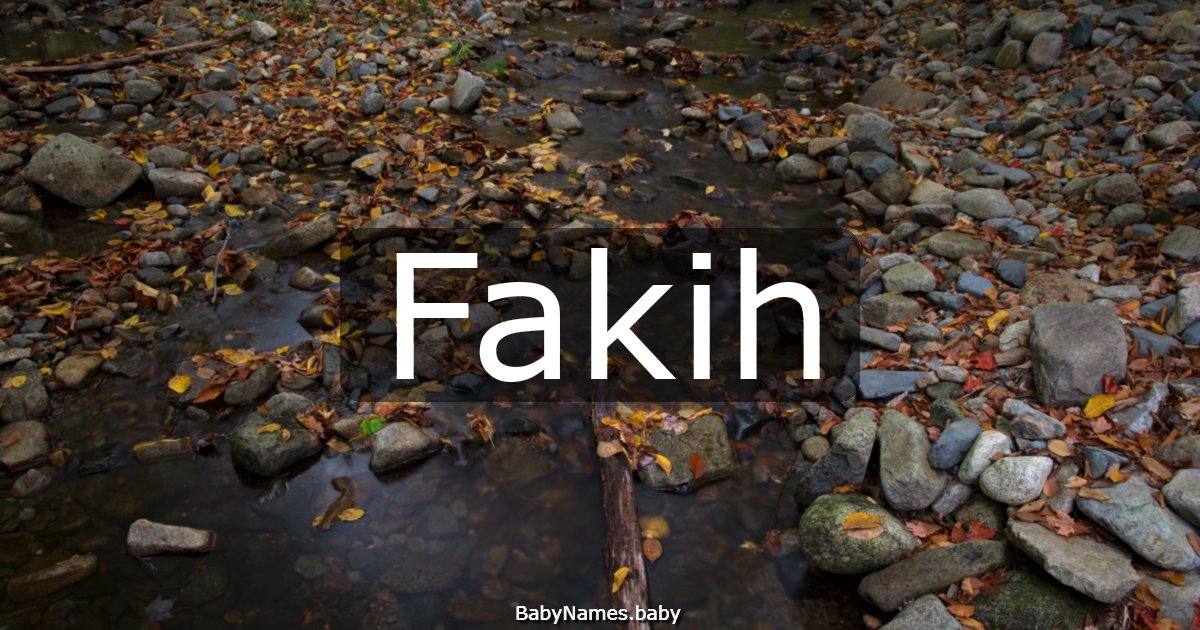 Fakih