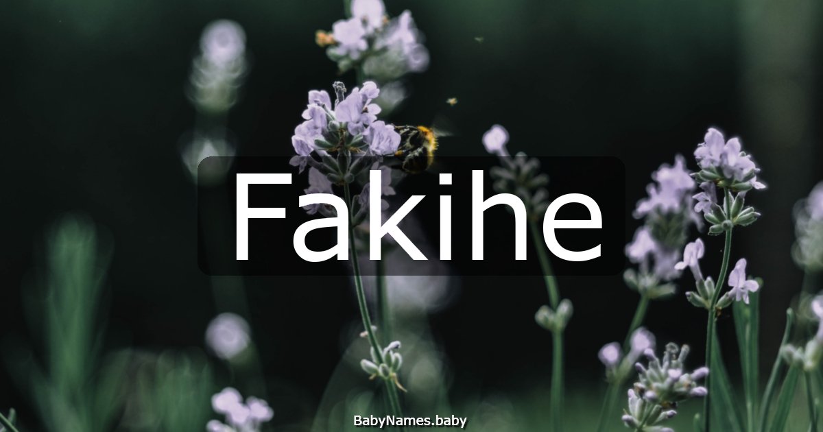 Fakihe