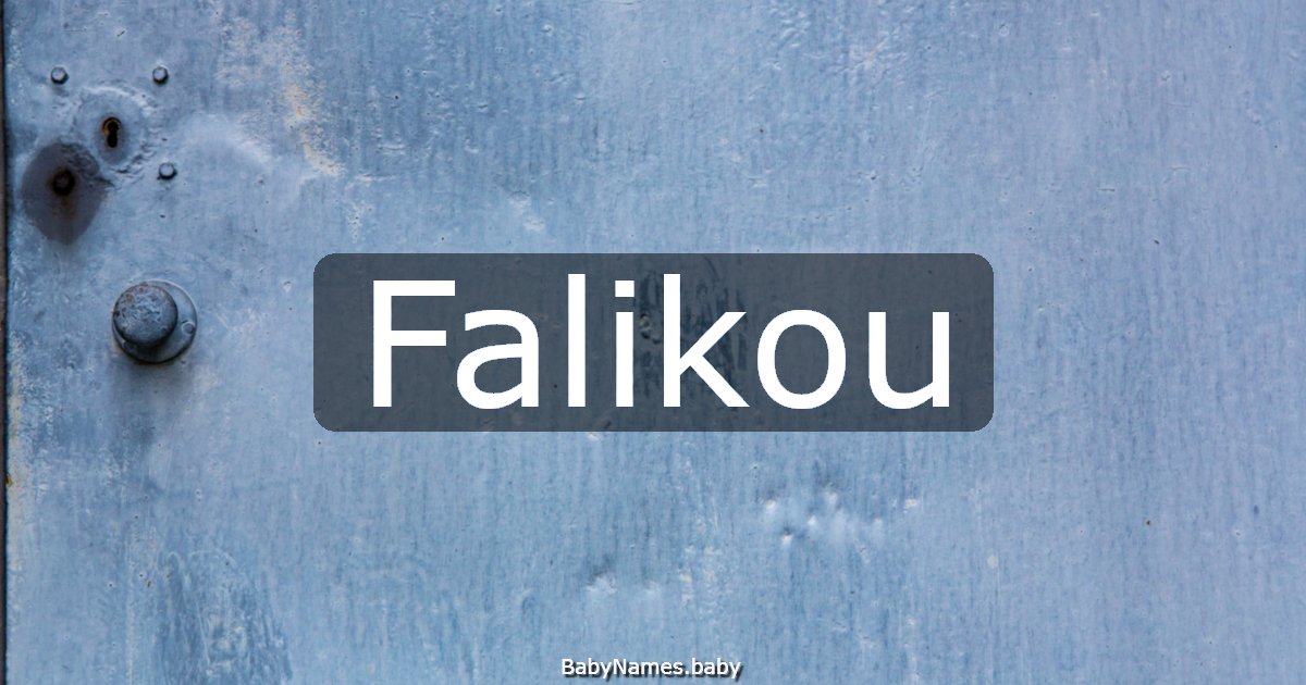 Falikou