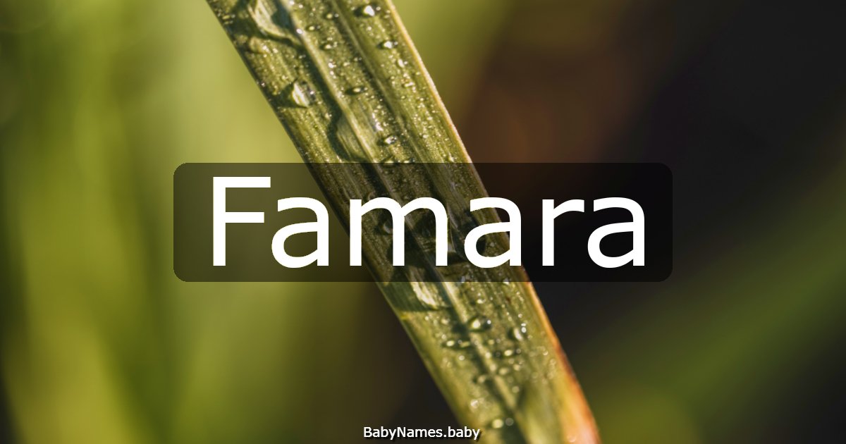 Famara