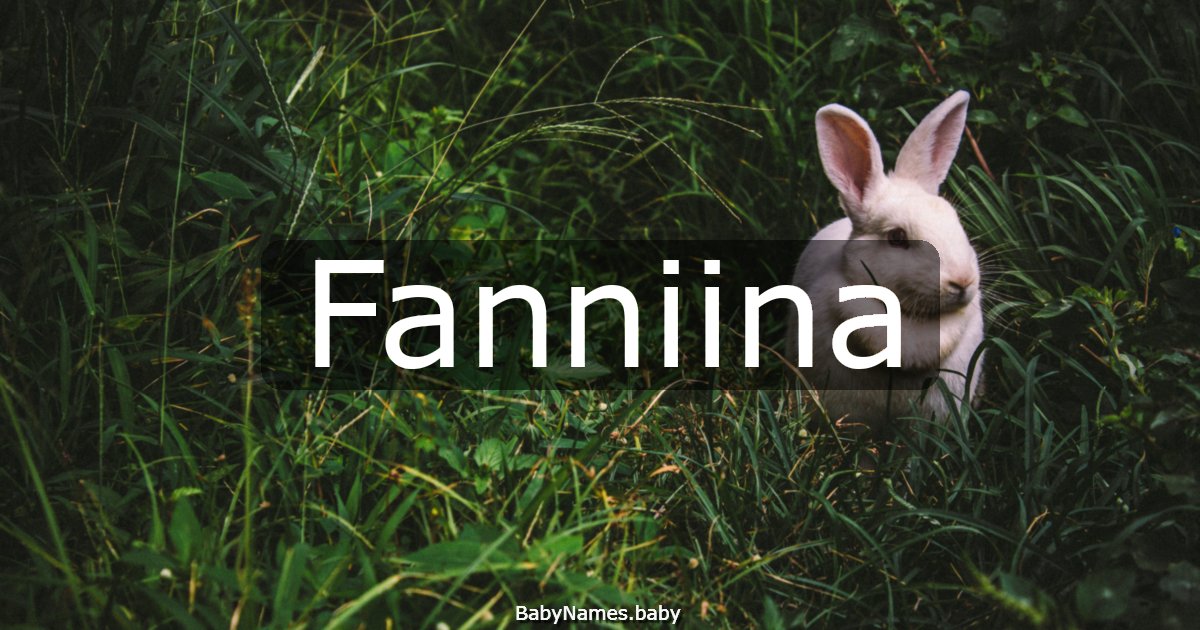 Fanniina