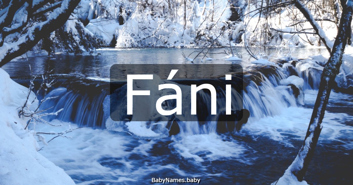 Fáni