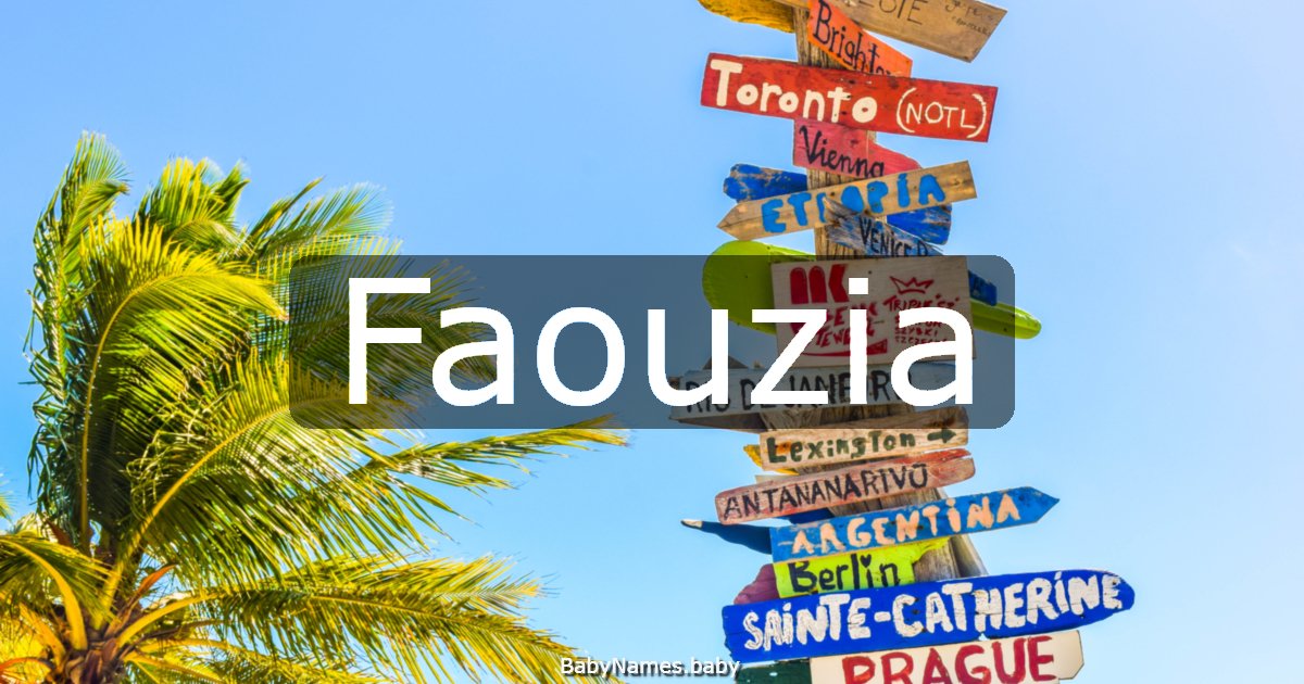 Faouzia