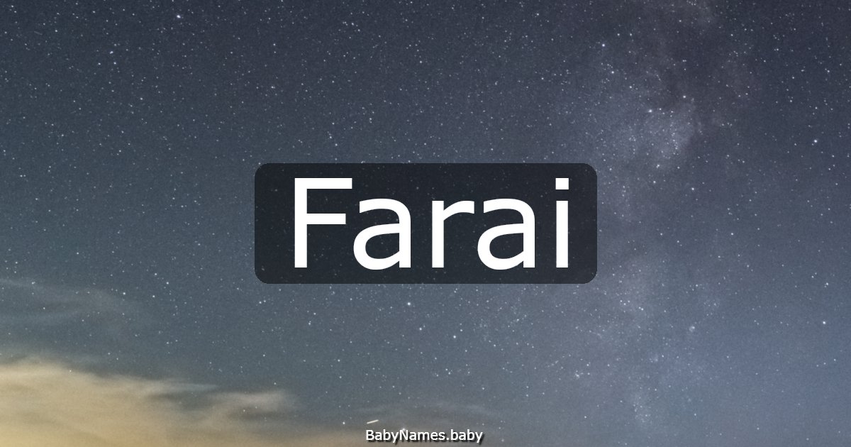 Farai