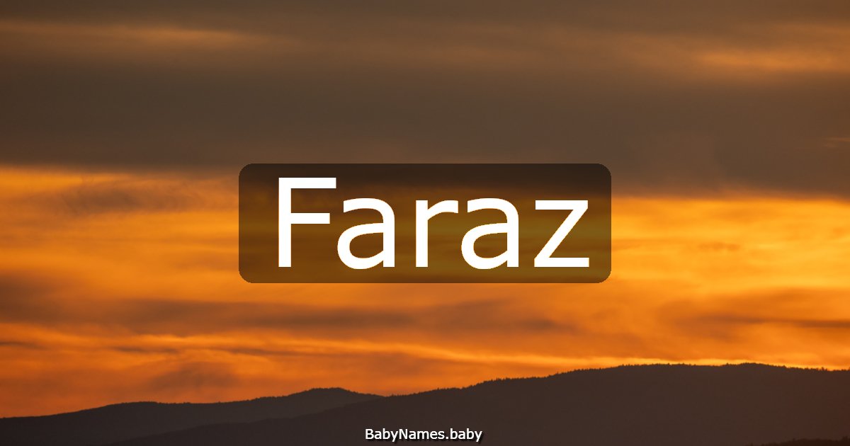 Faraz