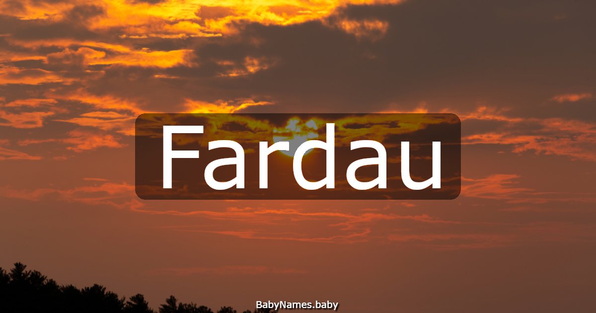 Fardau