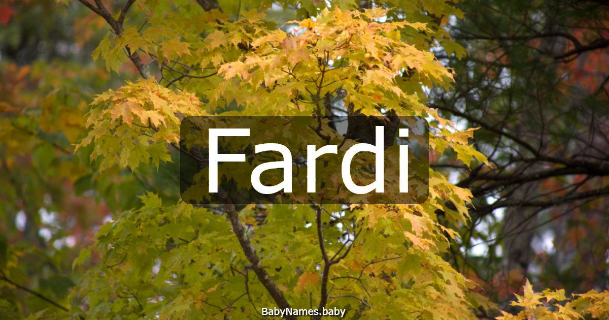 Fardi