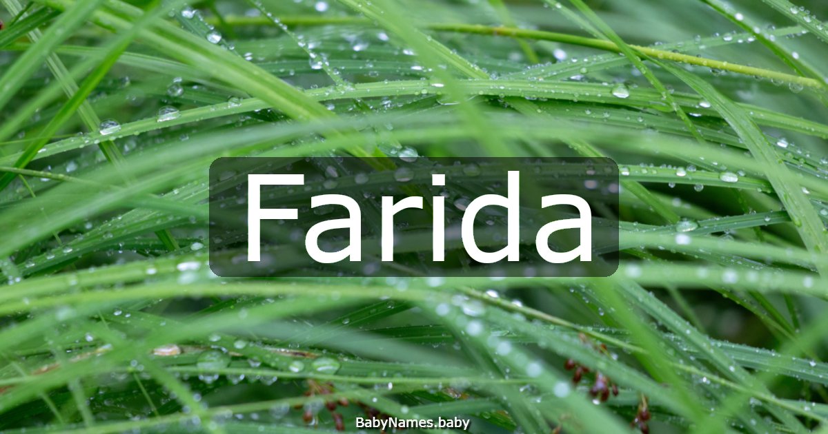 Farida