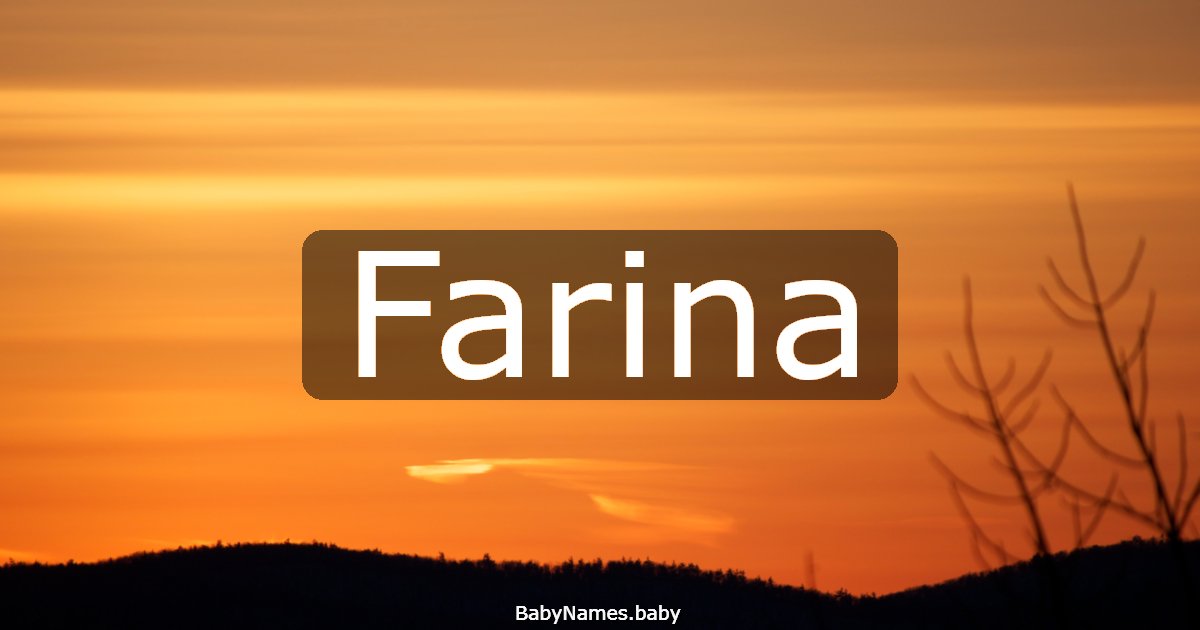 Farina
