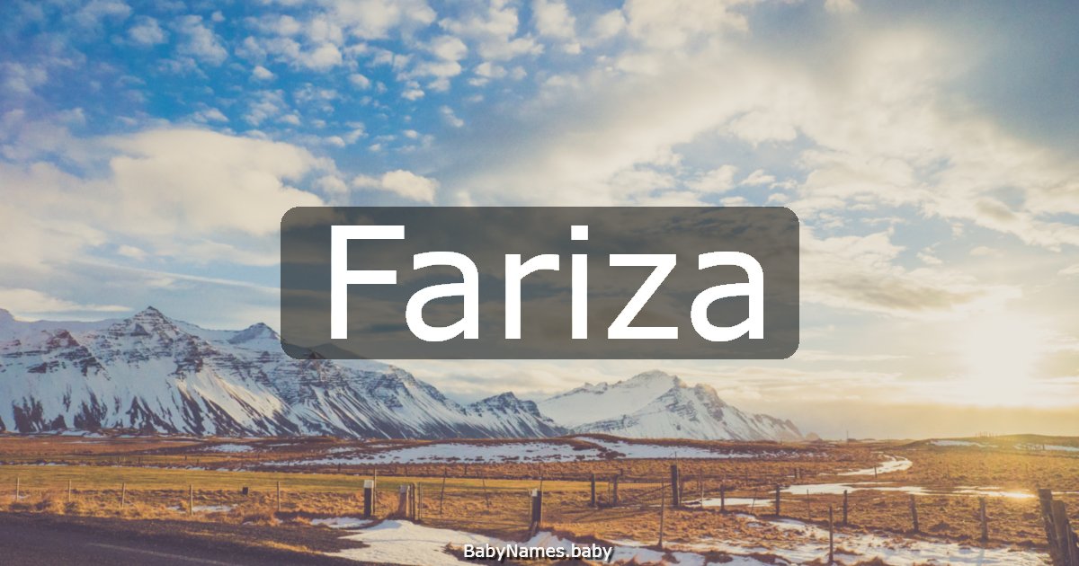 Fariza