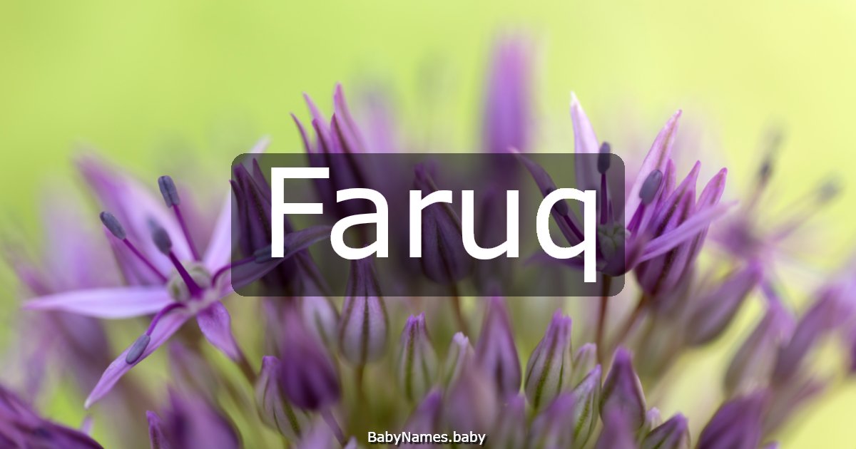 Faruq