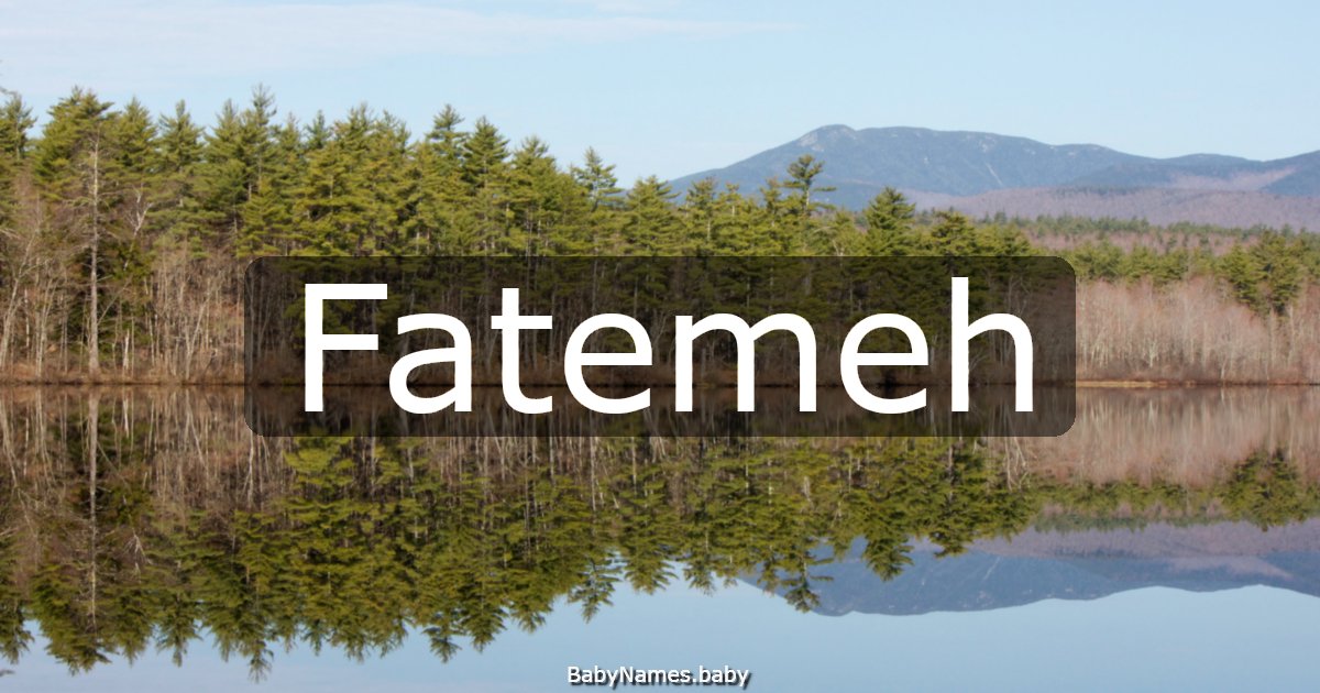 Fatemeh