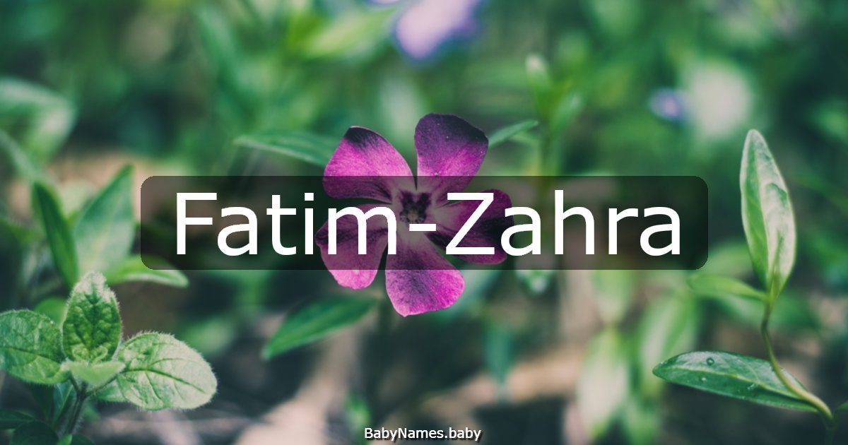 Fatim-Zahra