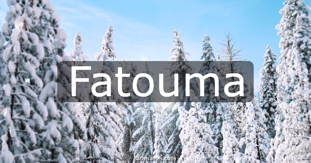 Fatouma