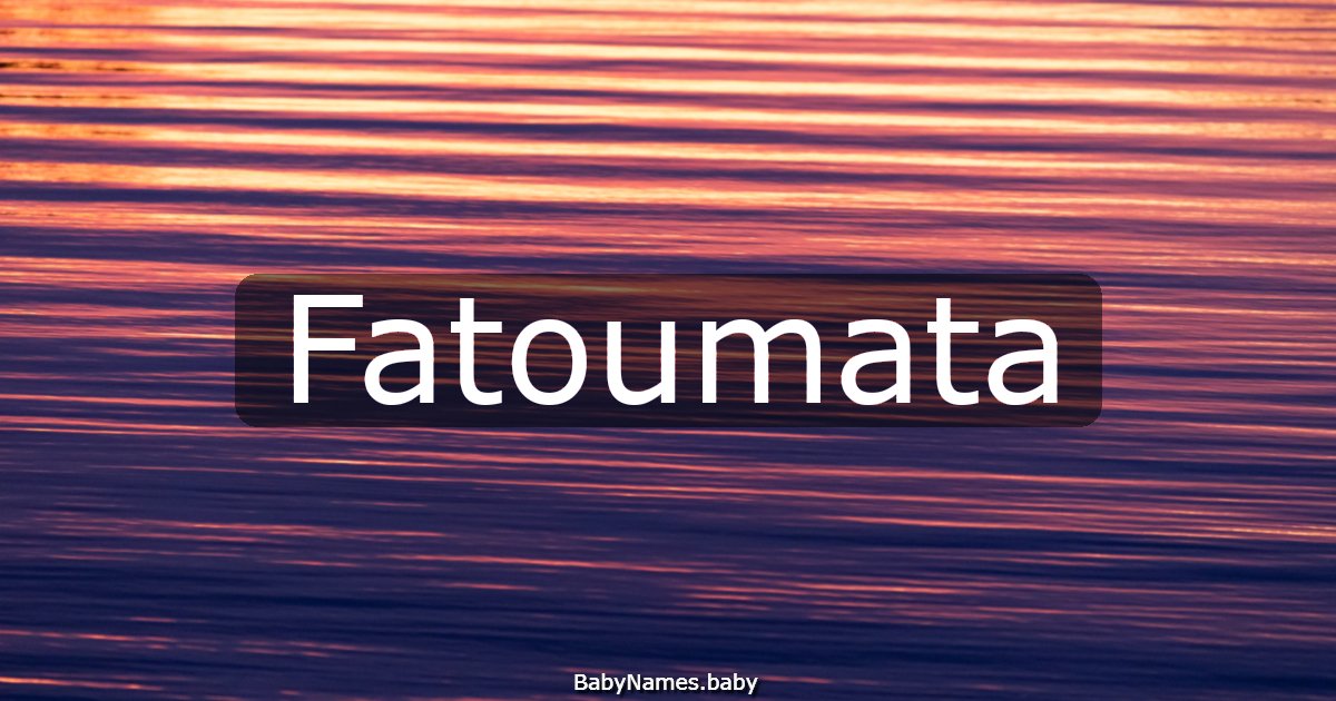 Fatoumata