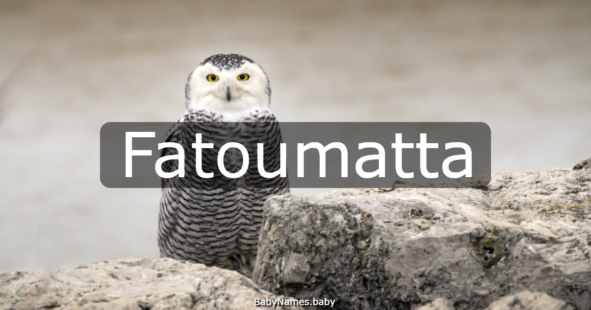 Fatoumatta