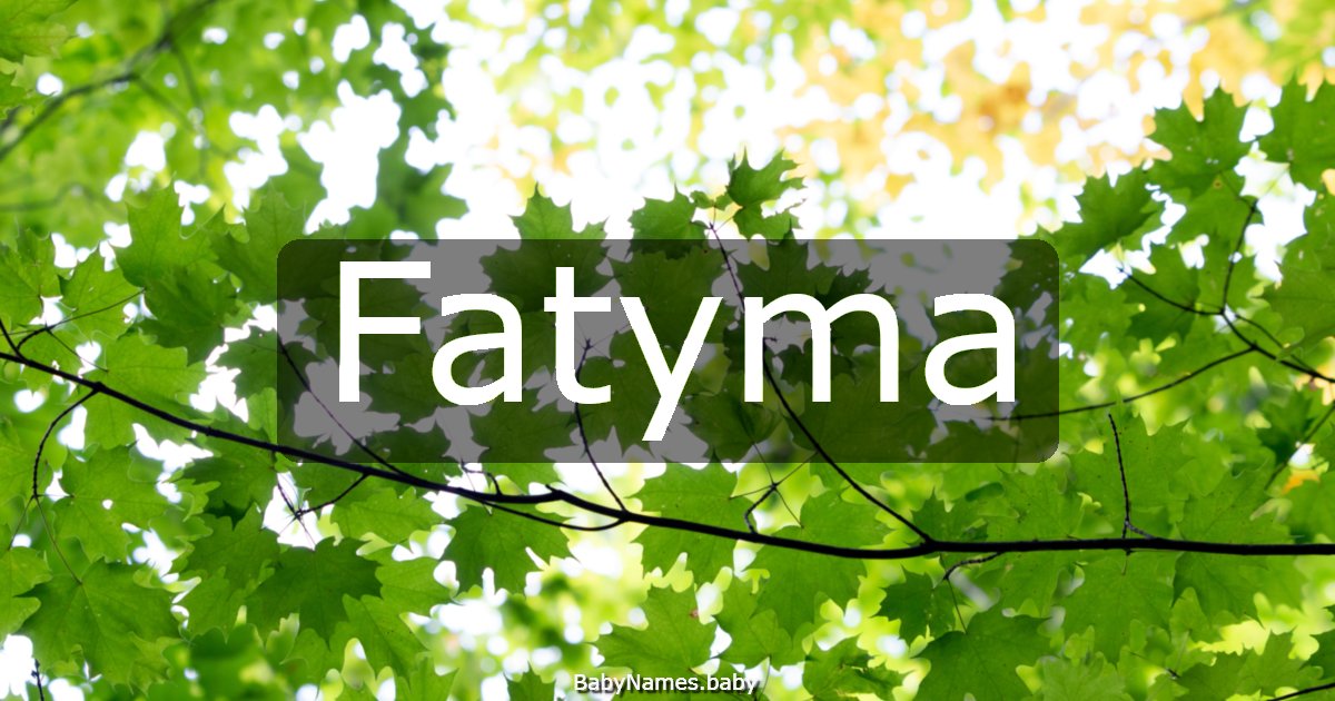Fatyma