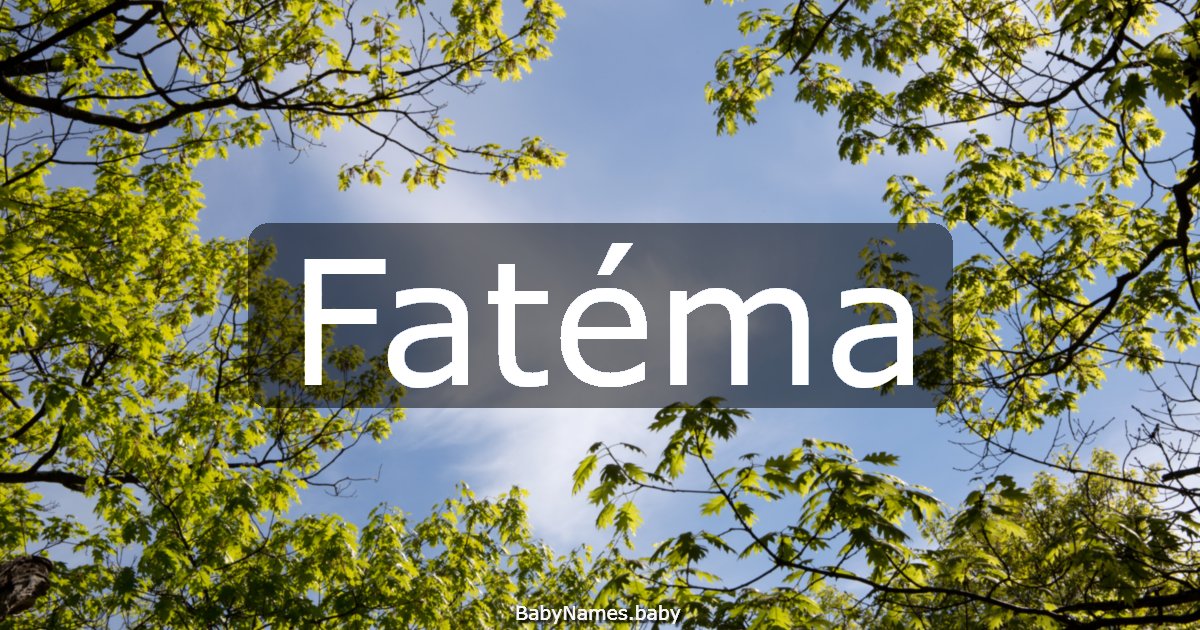 Fatéma