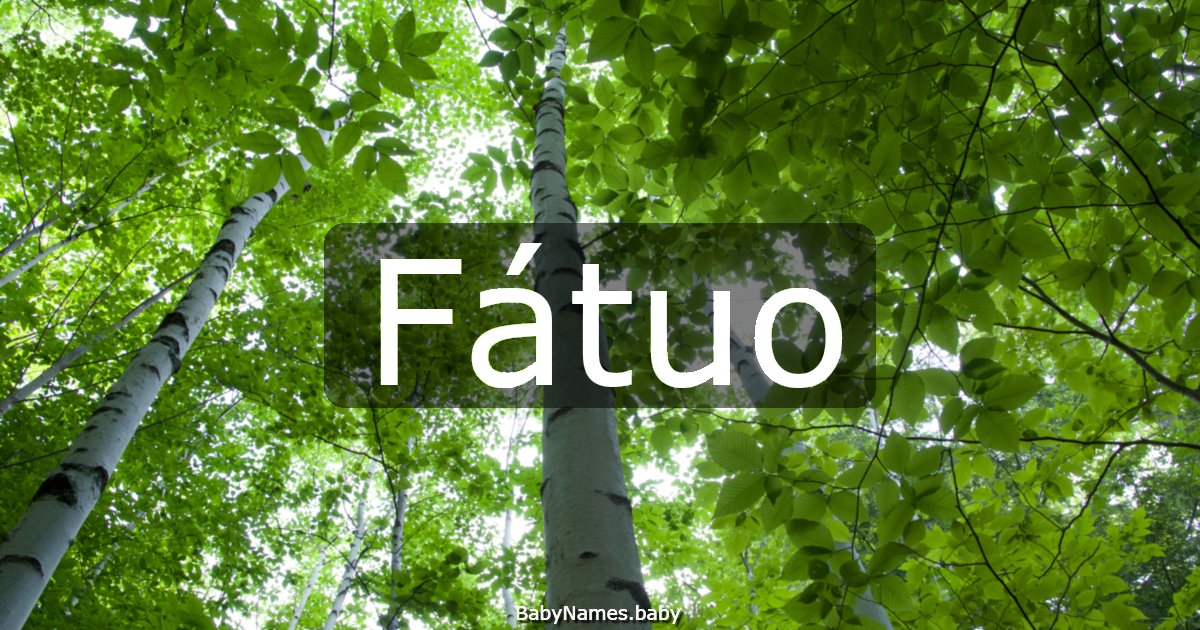 Fátuo
