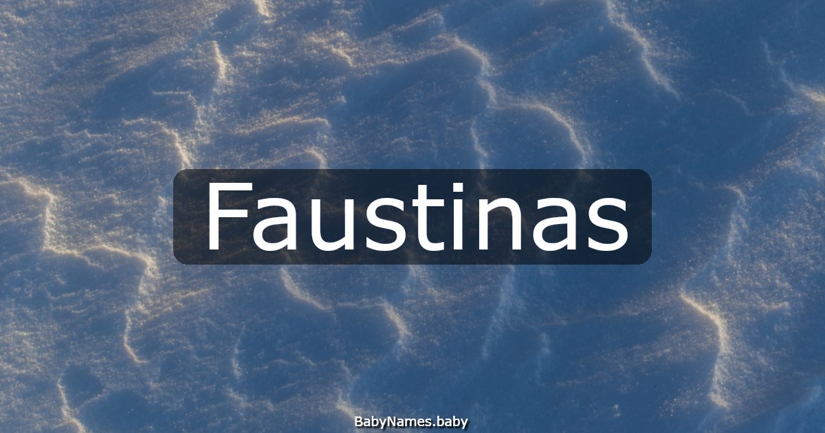 Faustinas