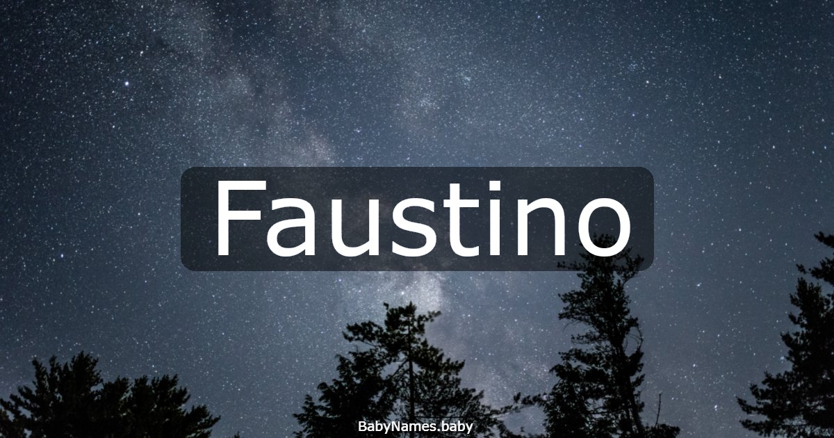 Faustino