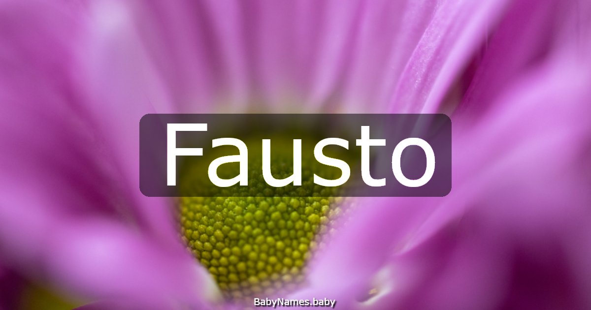Fausto