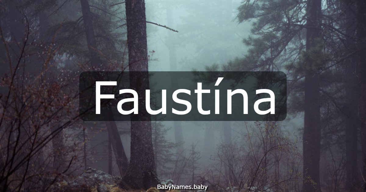 Faustína