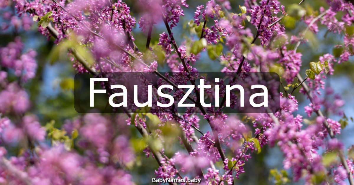 Fausztina