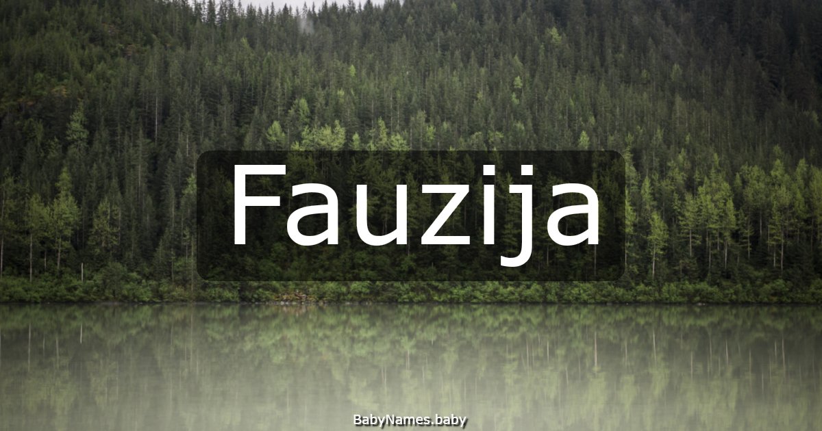 Fauzija