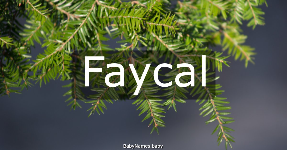 Faycal