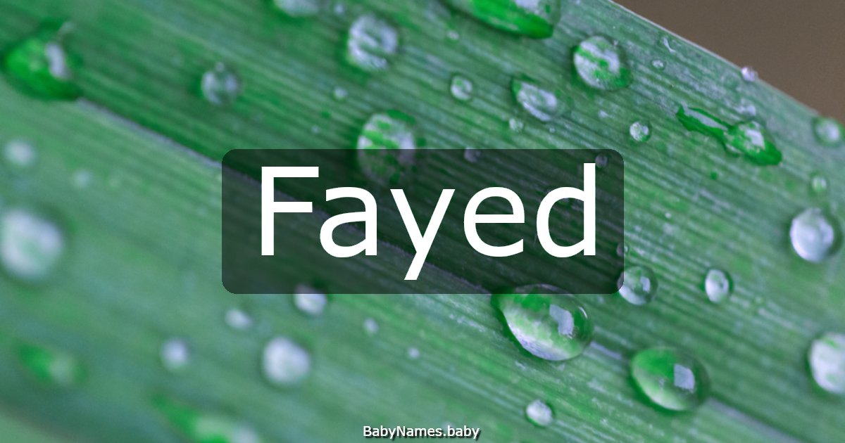 Fayed