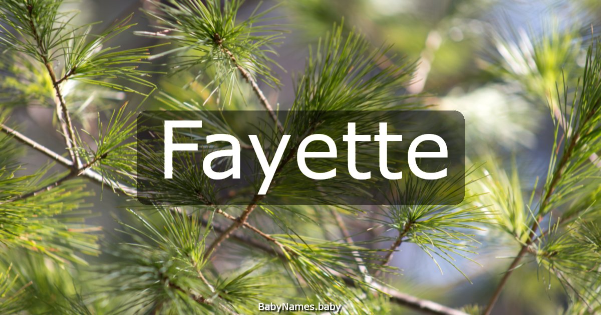 Fayette