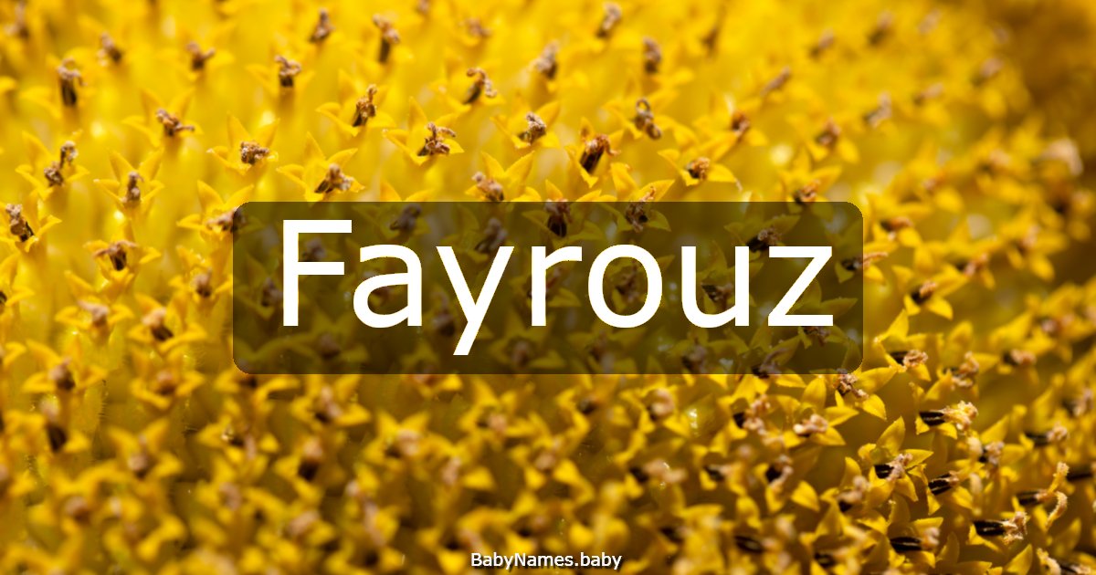 Fayrouz