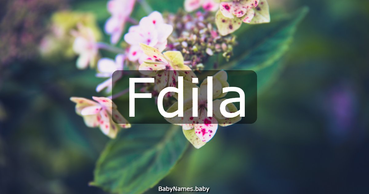 Fdila